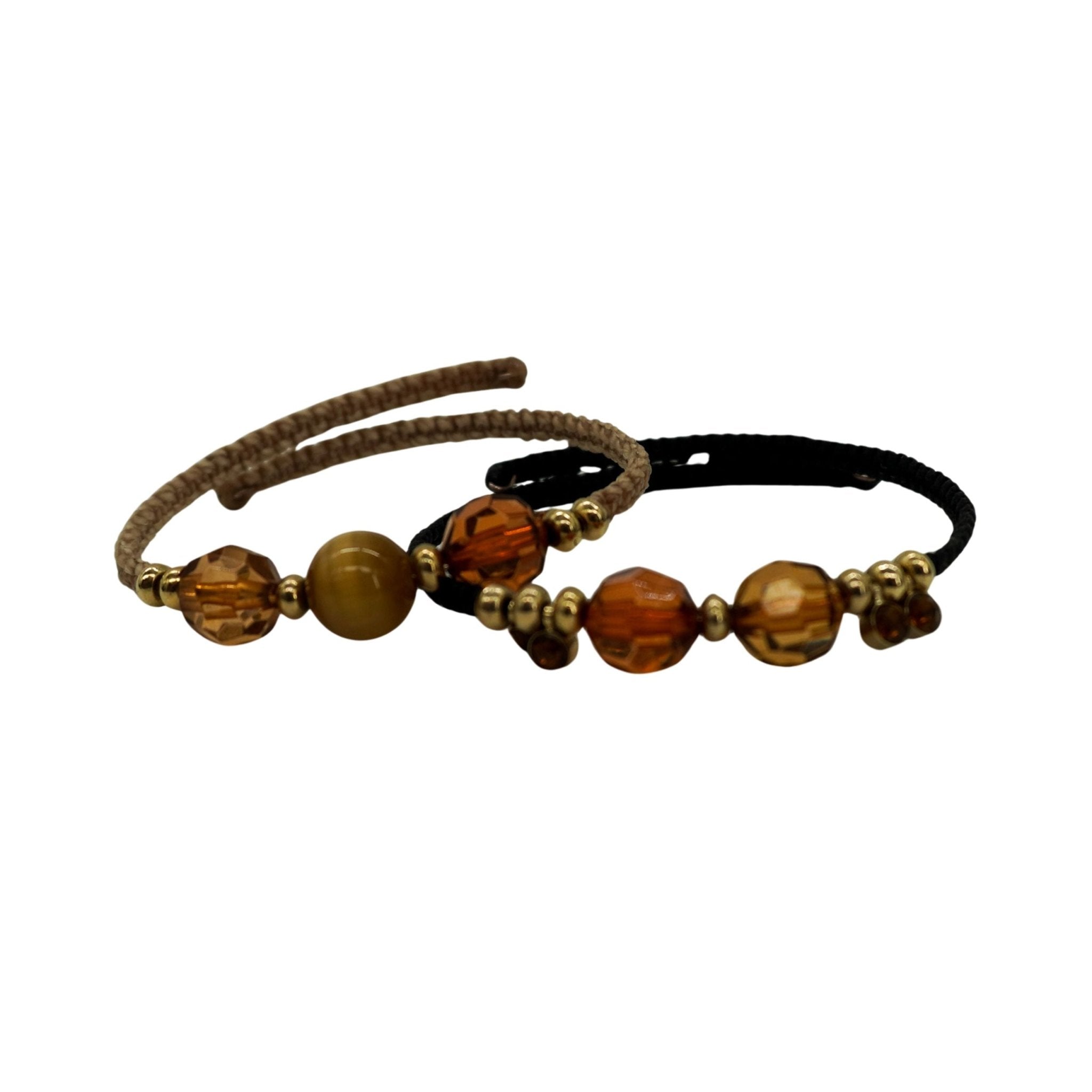 Memory Wire Bracelet Set | 2 Pack | One Size Fits All | Knots Bout U2 - Che Cose Belle