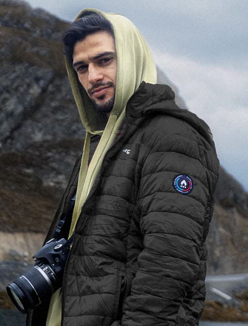 Men's Alpafill Puffer Alpaca Jacket - Che Cose Belle