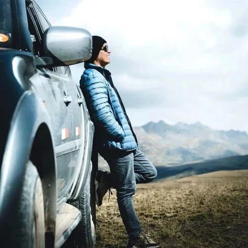 Men's Alpafill Puffer Alpaca Jacket - Che Cose Belle