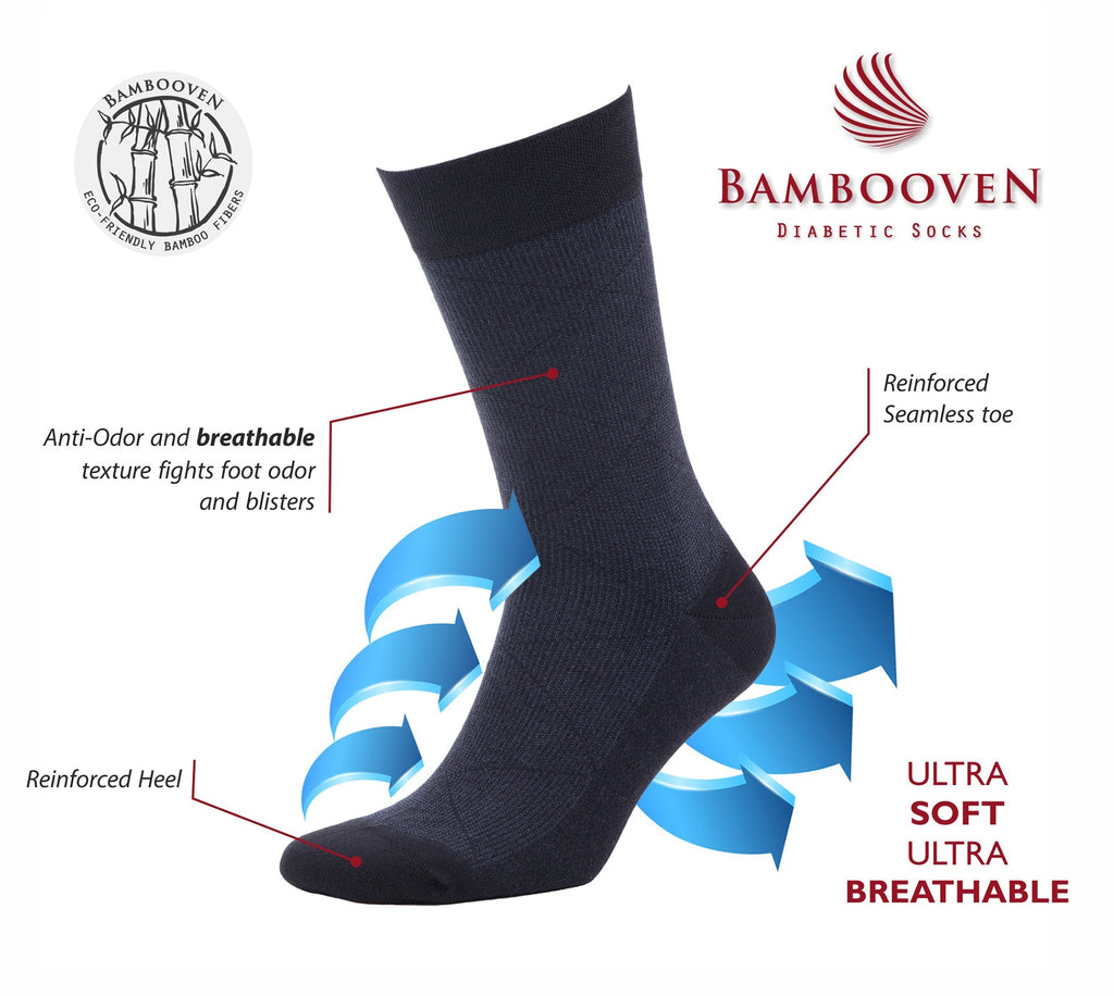 Men’s Bamboo Dress & Trouser Socks 6 - Pack - 626 - Che Cose Belle