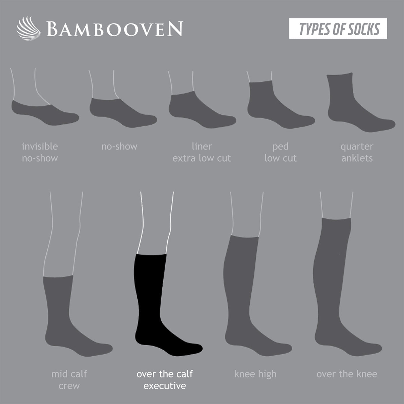 Men’s Bamboo Dress & Trouser Socks 6 - Pack - 626 - Che Cose Belle