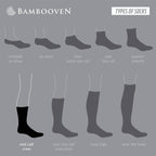 Men’s Bamboo Lightweight Dress & Trouser Socks – 8 - Pack | Odor - Free, Breathable, Premium Comfort - 543 - Che Cose Belle