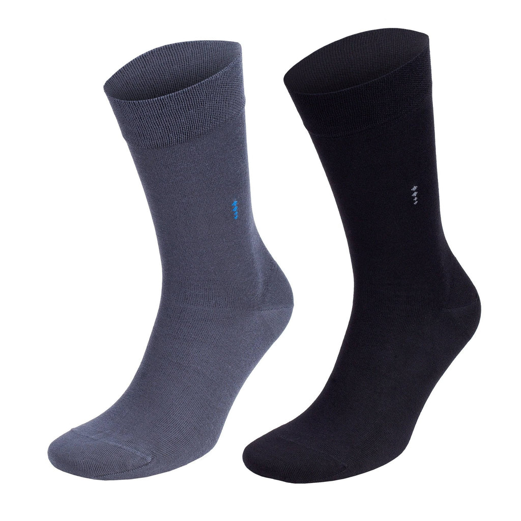 Men’s Bamboo Lightweight Dress & Trouser Socks – 8 - Pack | Odor - Free, Breathable, Premium Comfort - 543 - Che Cose Belle
