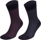 Men’s Bamboo Lightweight Dress & Trouser Socks – 8 - Pack | Odor - Free, Breathable, Premium Comfort - 543 - Che Cose Belle