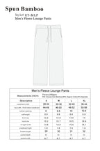 Men's Bamboo Viscose Fleece Lounge Pants - Che Cose Belle