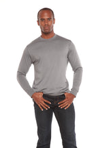 Men's Bamboo Viscose/Organic Cotton Long Sleeve T-Shirt - Che Cose Belle