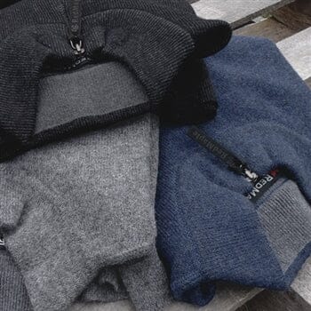 Men's Bucksport Half-Zip Alpaca Pullover - Che Cose Belle