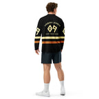 Men’s “District 09” Streetwear Hockey Jersey – Premium Recycled Polyester | Moisture - Wicking | Relaxed Fit - Che Cose Belle