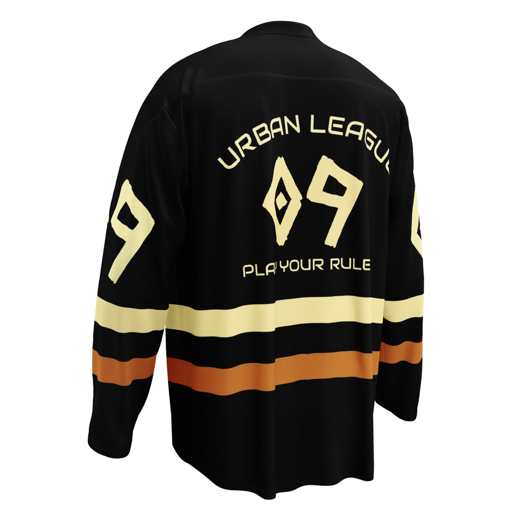 Men’s “District 09” Streetwear Hockey Jersey – Premium Recycled Polyester | Moisture - Wicking | Relaxed Fit - Che Cose Belle