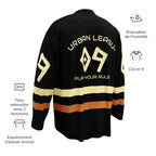Men’s “District 09” Streetwear Hockey Jersey – Premium Recycled Polyester | Moisture - Wicking | Relaxed Fit - Che Cose Belle