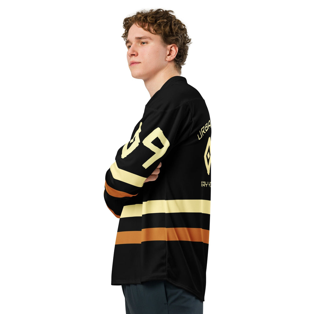 Men’s “District 09” Streetwear Hockey Jersey – Premium Recycled Polyester | Moisture - Wicking | Relaxed Fit - Che Cose Belle