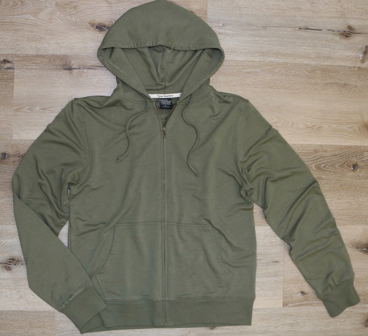 Men's Eco - Smart Full - Zip Bamboo Viscose Hoodie - Che Cose Belle