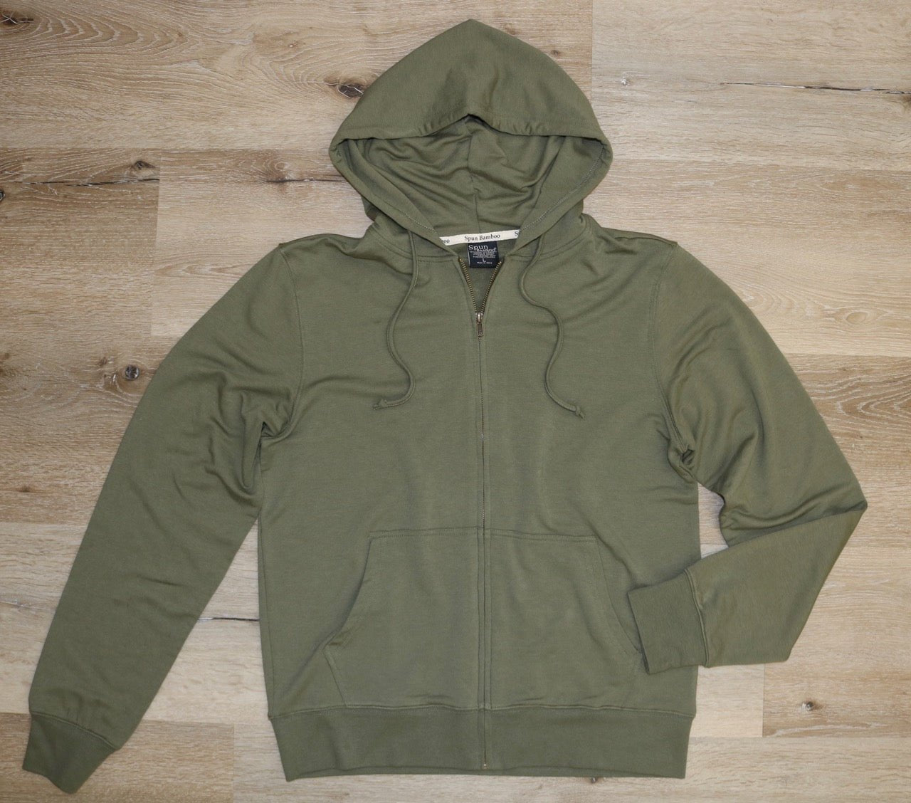 Men's Eco - Smart Full - Zip Bamboo Viscose Hoodie - Che Cose Belle