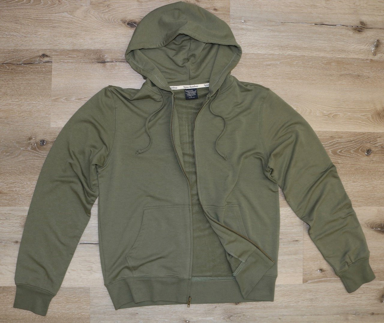 Men's Eco - Smart Full - Zip Bamboo Viscose Hoodie - Che Cose Belle