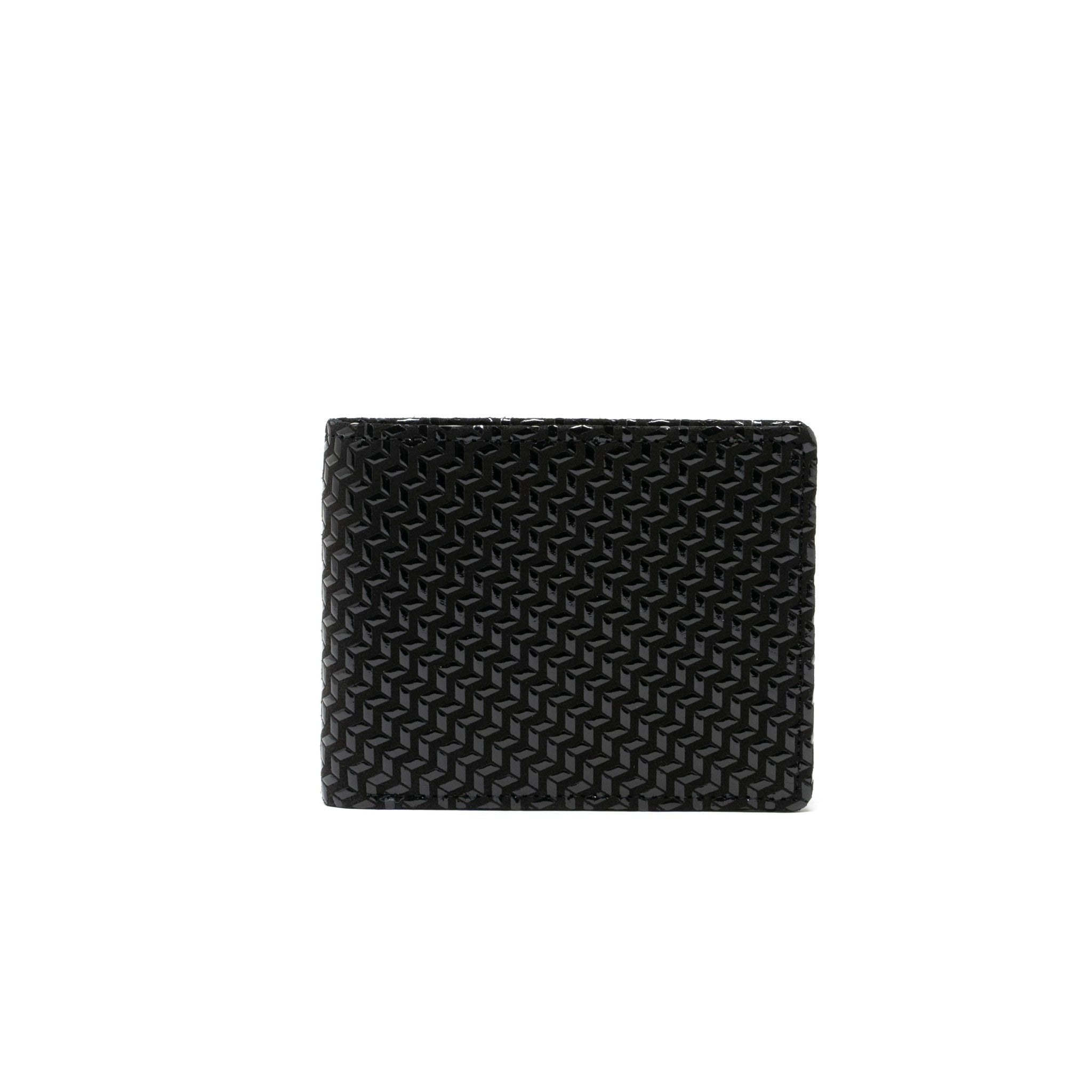 Men's Folded Wallet (Narrow Type) - Chevron - S - Che Cose Belle