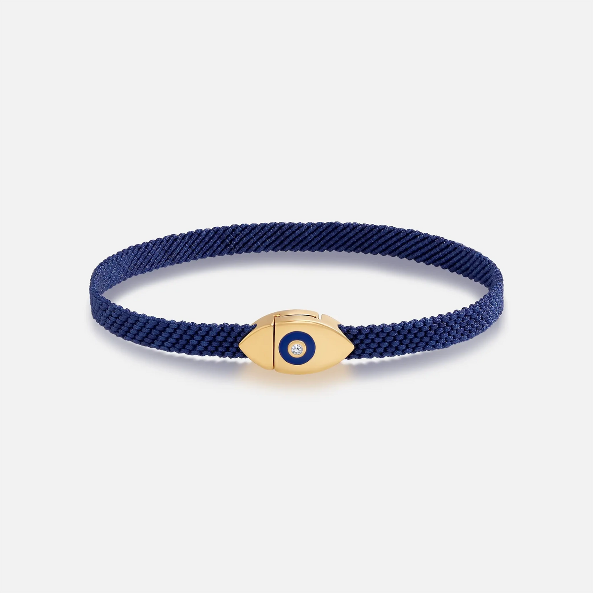 Men's Forward Vision Evil Eye Blue String Bracelet - Che Cose Belle