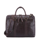 Men's Handbag Leather Briefcase Shoulder Crossbody - Che Cose Belle