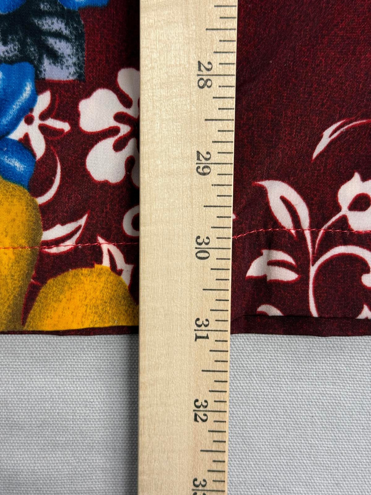Mens Hawaiian Shirt Plumeria Floewrs Reservoir - L - Che Cose Belle