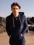Men's Henley Style Bamboo Viscose Fleece Hoodie - Che Cose Belle