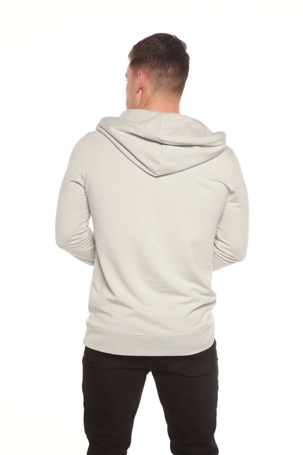 Men's Henley Style Bamboo Viscose Fleece Hoodie - Che Cose Belle