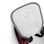 Men’s High Top Canvas Shoes Old Brick and Cab Sav Plaid