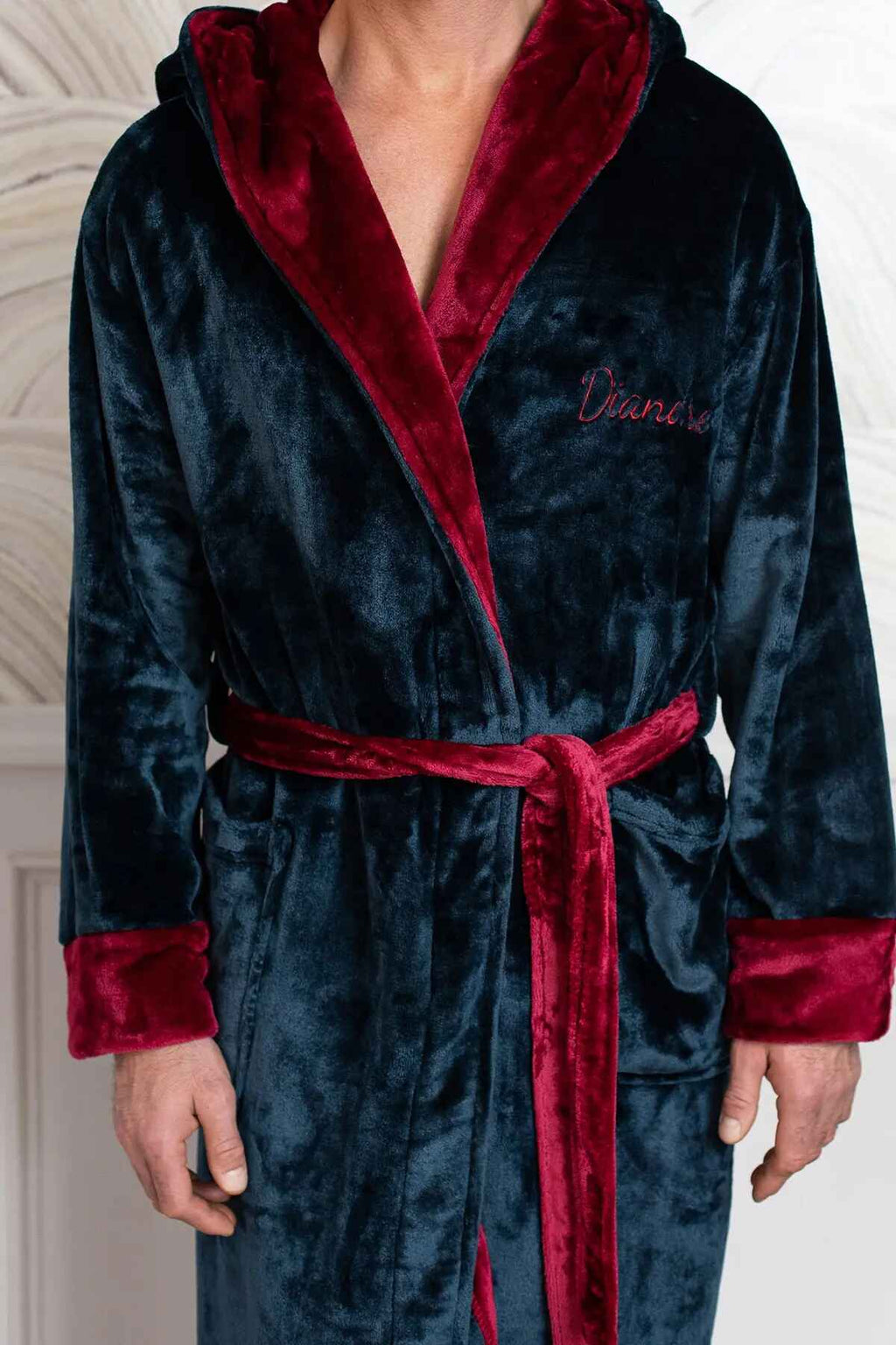 Men’s Robe with Hood – Ultra - Soft Plush Comfort for Everyday Use - Che Cose Belle
