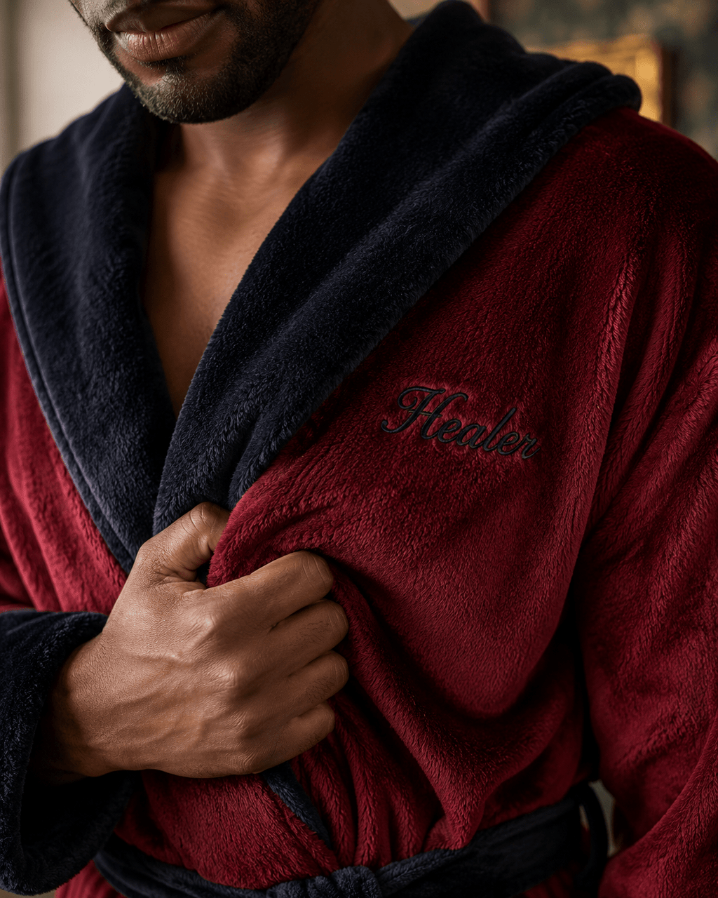 Men’s Robe with Hood – Ultra-Soft Plush Comfort for Everyday Use - Che Cose Belle