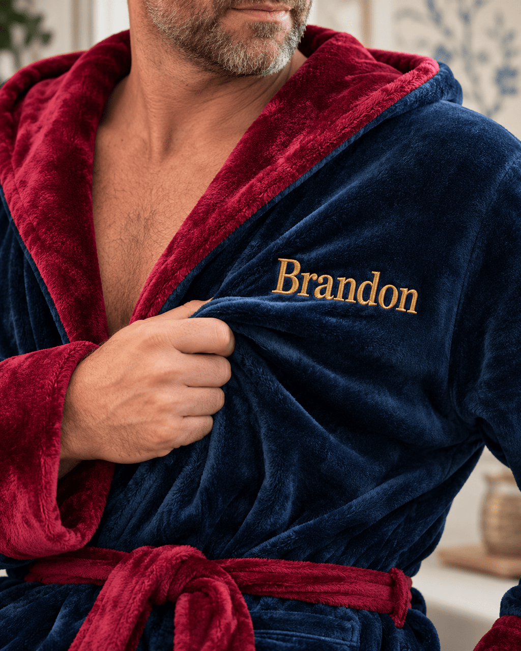 Men’s Robe with Hood – Ultra-Soft Plush Comfort for Everyday Use - Che Cose Belle