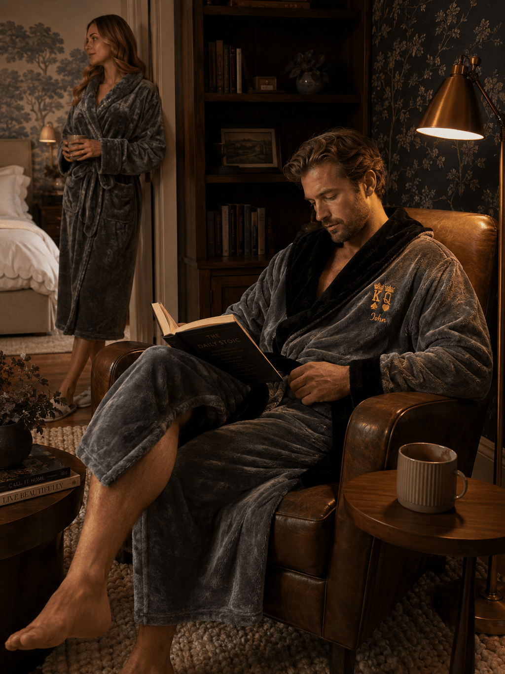 Men’s Robe with Hood – Ultra-Soft Plush Comfort for Everyday Use - Che Cose Belle