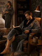 Men’s Robe with Hood – Ultra-Soft Plush Comfort for Everyday Use - Che Cose Belle