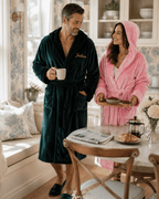 Men’s Robe with Hood – Ultra-Soft Plush Comfort for Everyday Use - Che Cose Belle