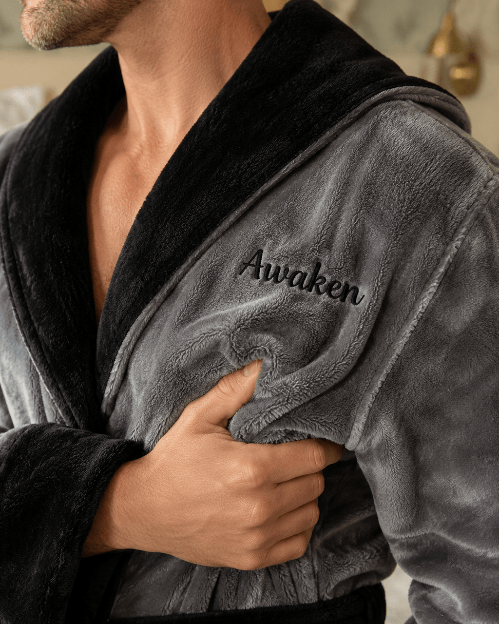 Men’s Robe with Hood – Ultra-Soft Plush Comfort for Everyday Use - Che Cose Belle