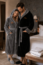 Men’s Robe with Hood – Ultra-Soft Plush Comfort for Everyday Use - Che Cose Belle