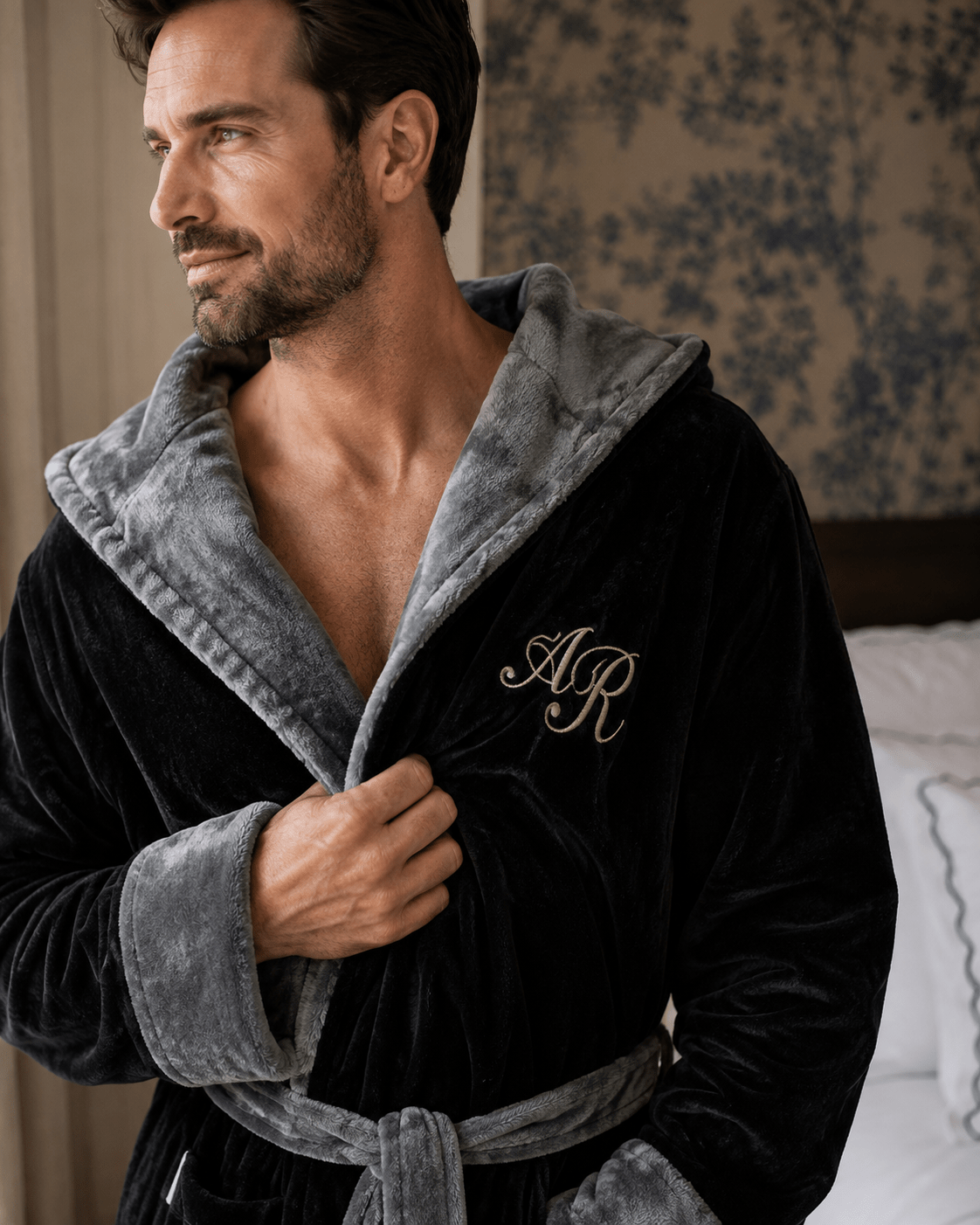 Men’s Robe with Hood – Ultra-Soft Plush Comfort for Everyday Use - Che Cose Belle