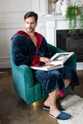 Men’s Robe with Hood – Ultra - Soft Plush Comfort for Everyday Use - Che Cose Belle