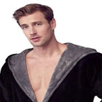 Men’s Robe with Hood – Ultra - Soft Plush Comfort for Everyday Use - Che Cose Belle