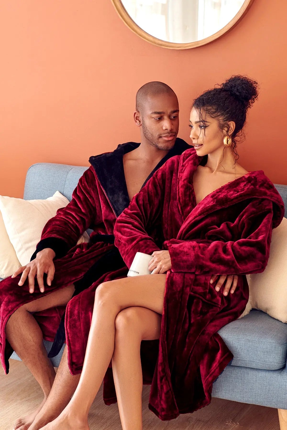 Men’s Robe with Hood – Ultra - Soft Plush Comfort for Everyday Use - Che Cose Belle