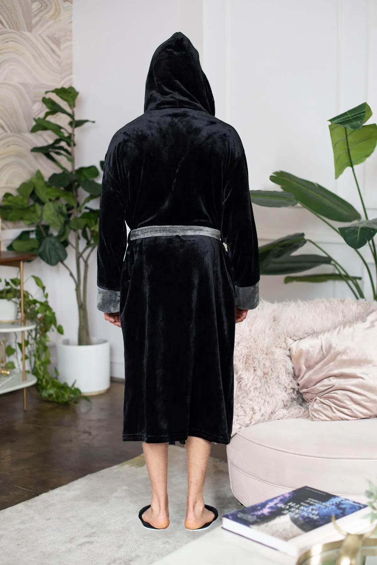 Men’s Robe with Hood – Ultra - Soft Plush Comfort for Everyday Use - Che Cose Belle