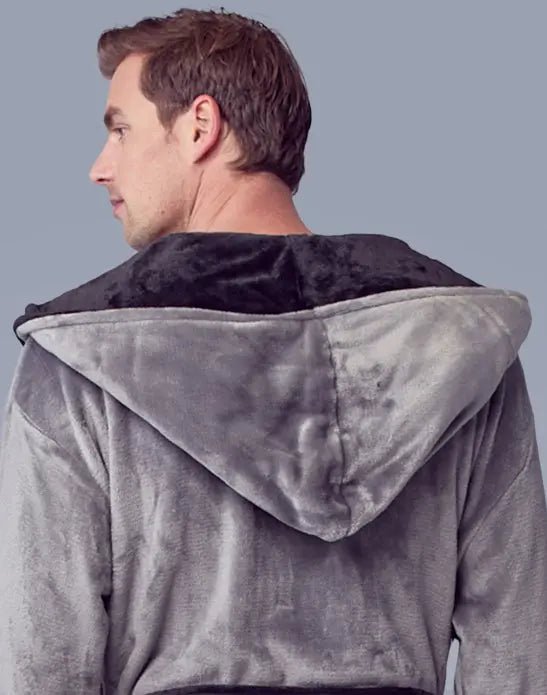 Men’s Robe with Hood – Ultra - Soft Plush Comfort for Everyday Use - Che Cose Belle