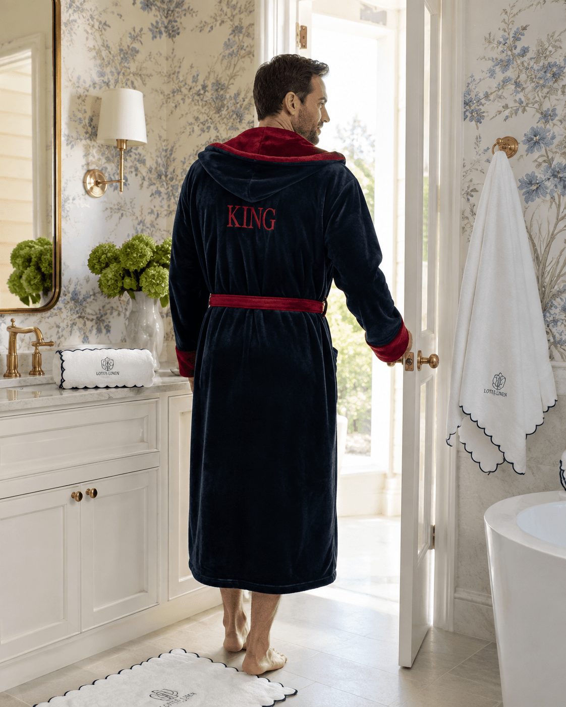 Men’s Robe with Hood – Ultra-Soft Plush Comfort for Everyday Use - Che Cose Belle