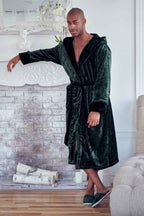 Men’s Robe with Hood – Ultra - Soft Plush Comfort for Everyday Use - Che Cose Belle