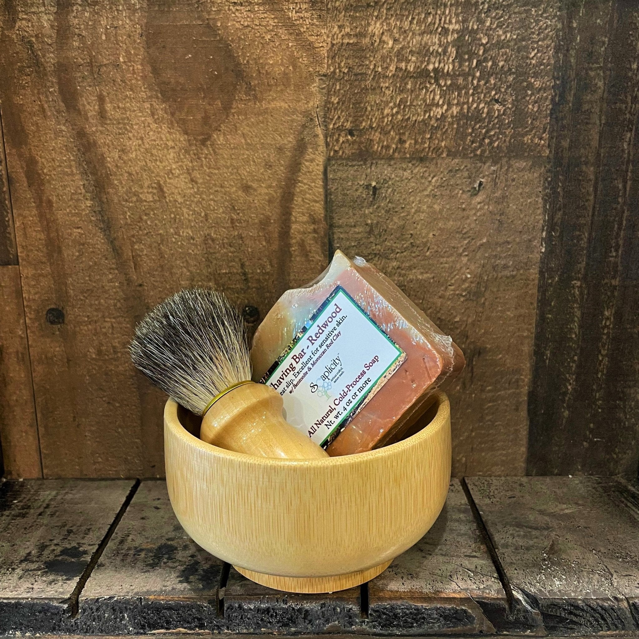 Men's Shaving Sets in Bamboo - Che Cose Belle