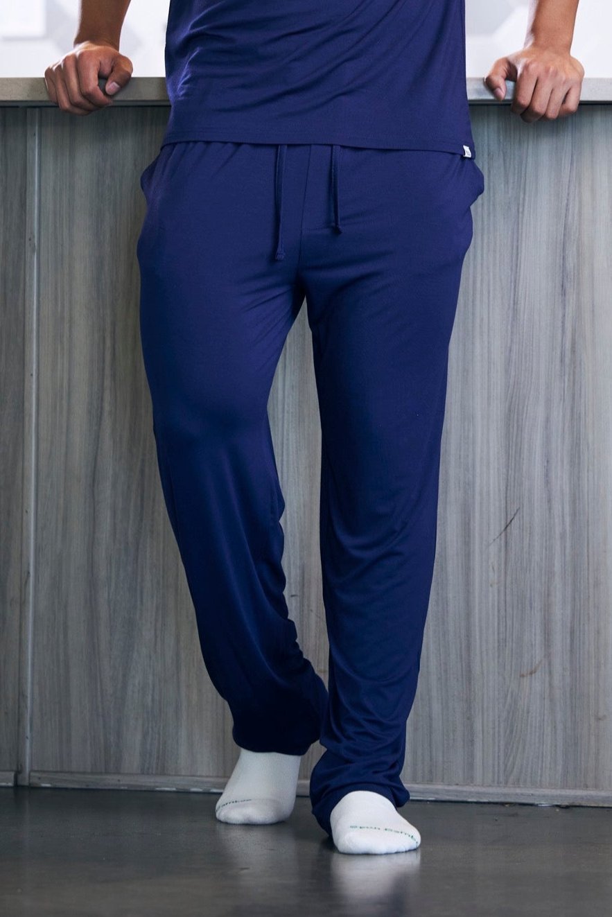 Men's Soft Bamboo Lounge Pajama Pants - 32” inseam - Che Cose Belle
