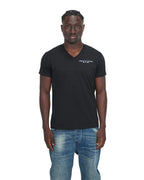 Men's V-Neck Black T-Shirt - Che Cose Belle