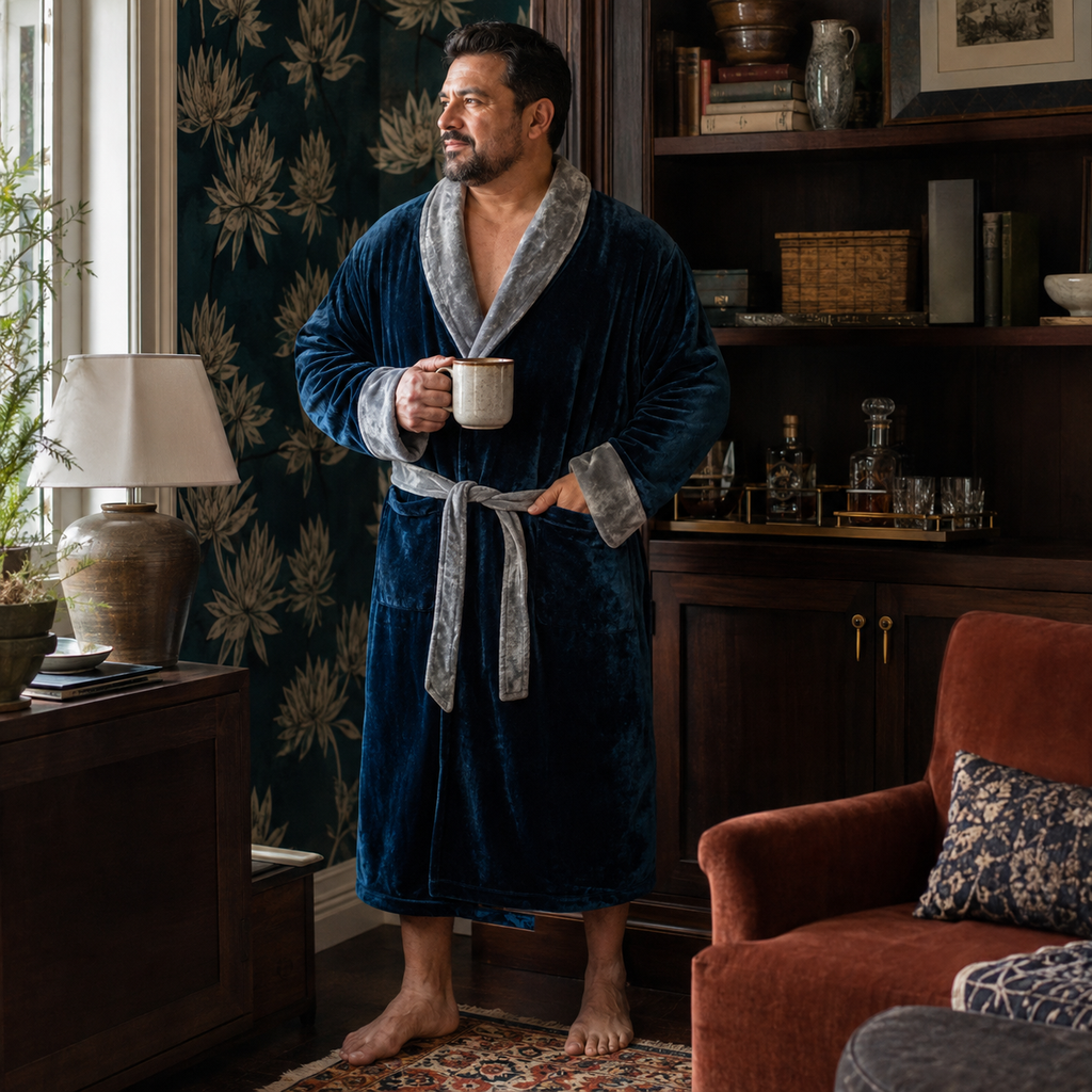 Cozy Mens Plush Robes – Built for Comfort, Designed to Last