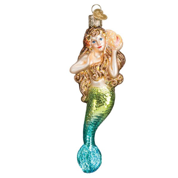 Mermaid Glass Ornament - Che Cose Belle