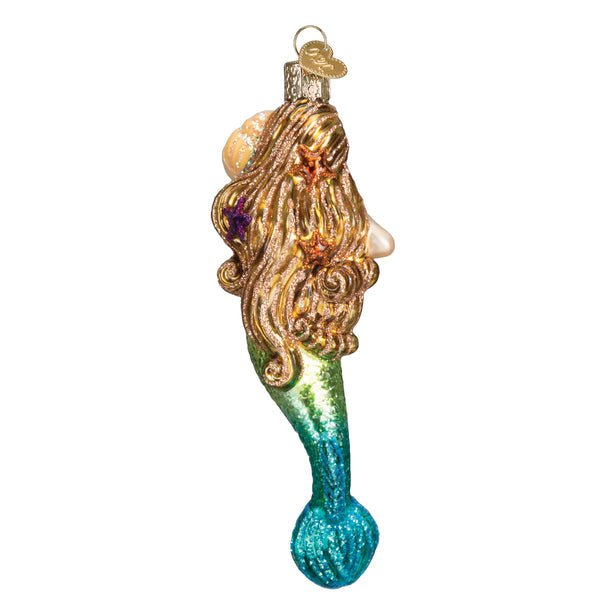 Mermaid Glass Ornament - Che Cose Belle