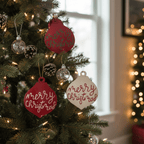 Merry Christmas Ornaments (Set of 3) - Che Cose Belle
