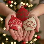 Merry Christmas Ornaments (Set of 3) - Che Cose Belle