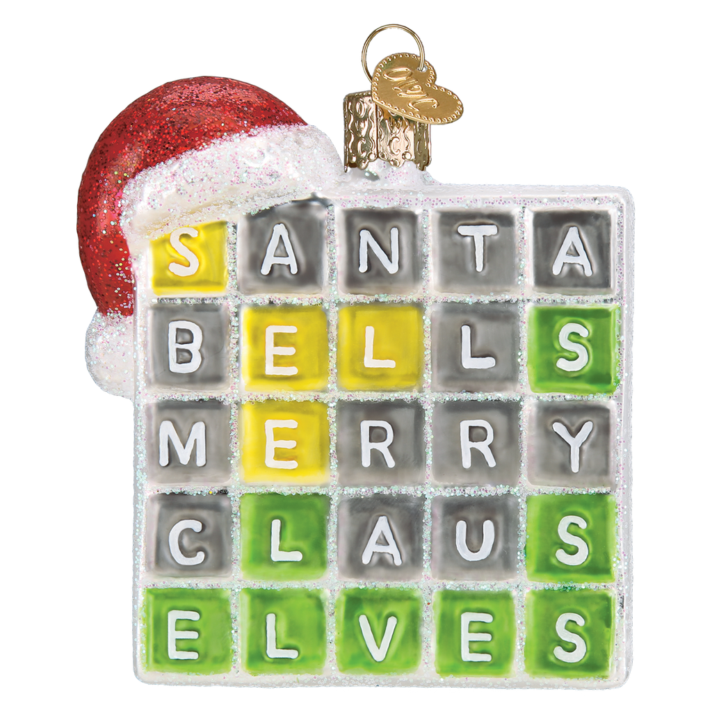 Merry Words Ornament - Che Cose Belle